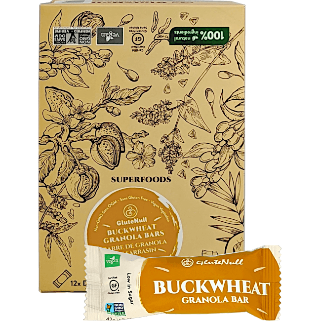 Buckwheat Granola Energy Bars